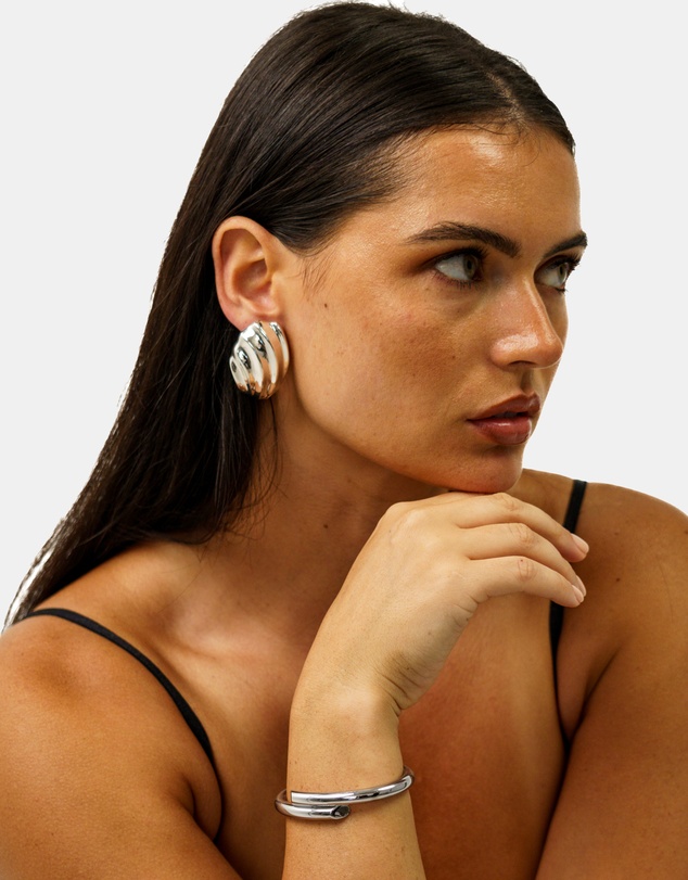 Sonne Jewellery - Harper Silver Earrings