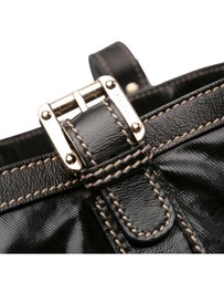 Pre-Loved by Azura Reborn - Pre-Loved Patent Dialux Britt Web Tote