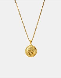 Zoe Olivia - Waterproof Muse Medalion Necklace