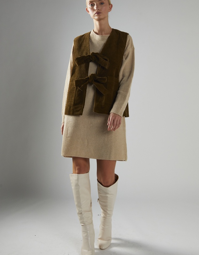 Glamorous - Tie-Front Gilet
