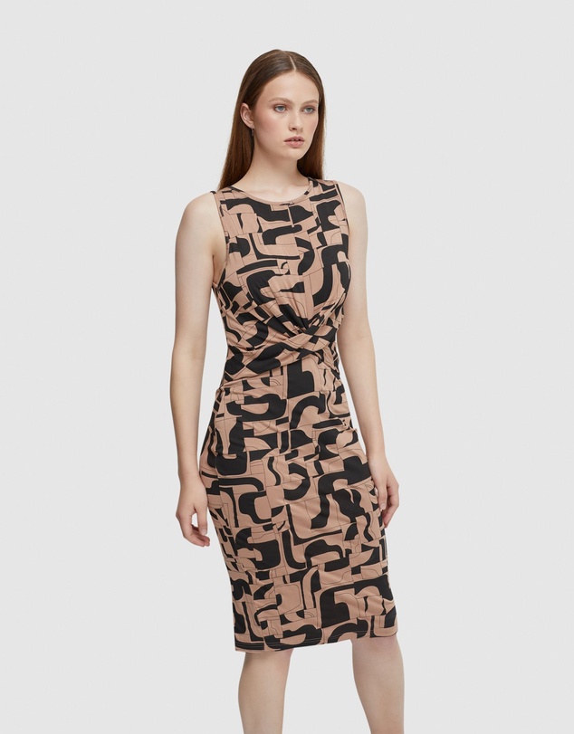 Oxford - Holly Sleeveless Printed Dress