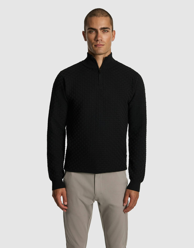 yd. - Zane 1/4 Zip Knit Jumper