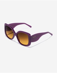 Hawkers Co - Hawkers - Fervor - grape purple tobacco  Sunglasses for Men and Women UV400