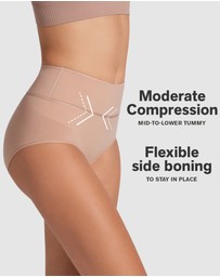 Leonisa - High-Waisted Classic Shaping Tummy Control Brief