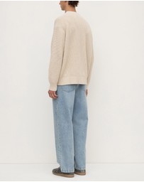 Assembly Label - Carson Cotton Rib Knit Jumper