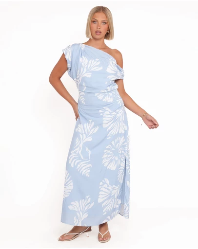 Petal & Pup - Apryl Midi Dress - Shell Print