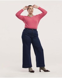 Obus - Traveller Waffle Henley Top