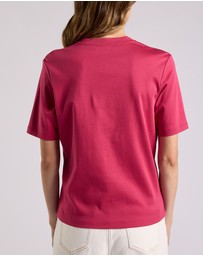 David Lawrence - Misty V Neck Cotton Tee