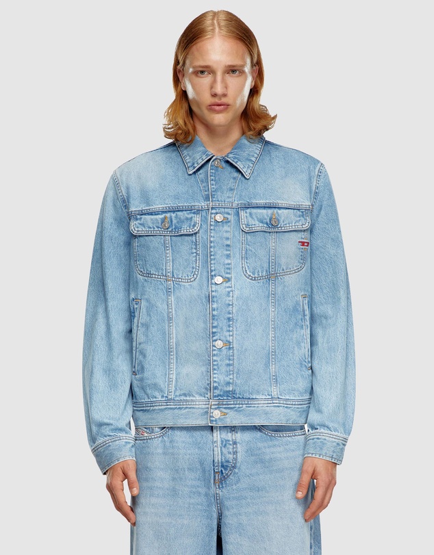 Diesel - Regular-fit trucker jacket