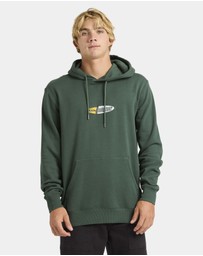Quiksilver - Mens Channel Fix Pullover Hoodie
