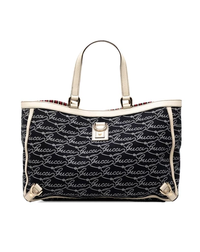 Pre-Loved by Azura Reborn - Pre-Loved 85th Anniversary Canvas Logo Abbey D Ring Tote
