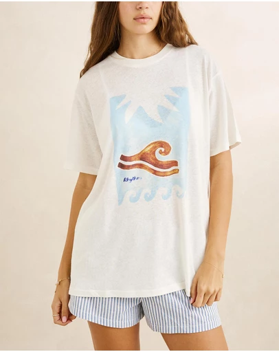 Rhythm - Ocean Wave Oversized T-Shirt