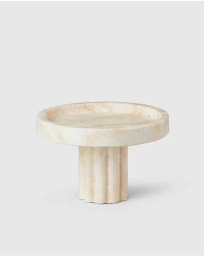 Black Blaze - Column Round Tray