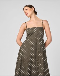 MVN - Polka Dot Maxi Dress