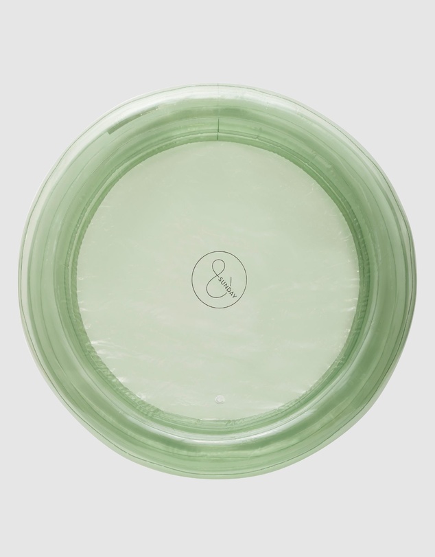 &Sunday - Seaglass Translucent Inflatable Round Paddling Pool