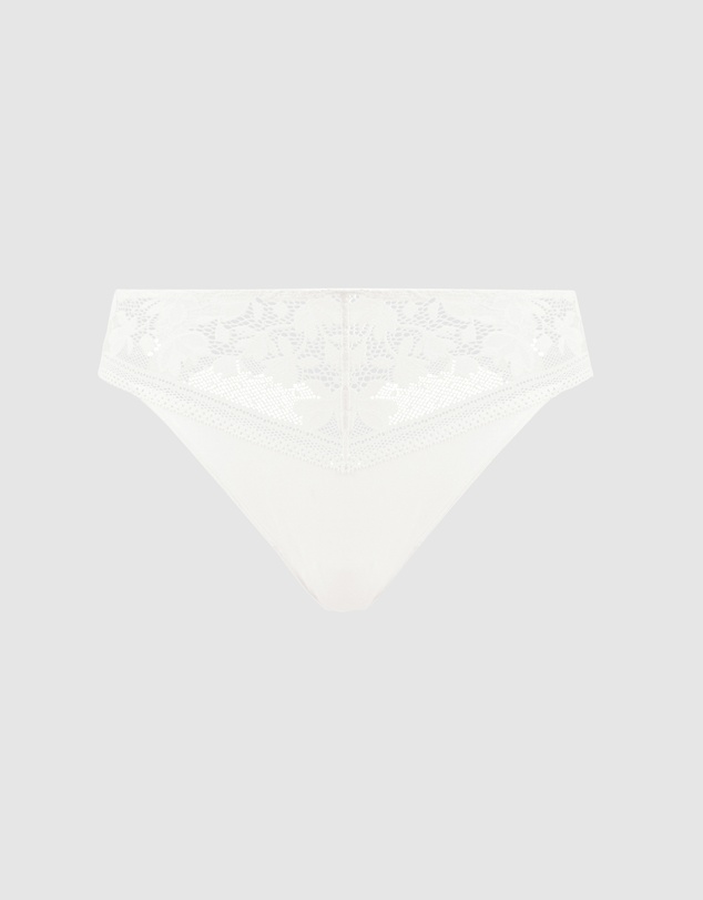 Sans Complexe - Suzie French Cut Microfibre & Lace Brief