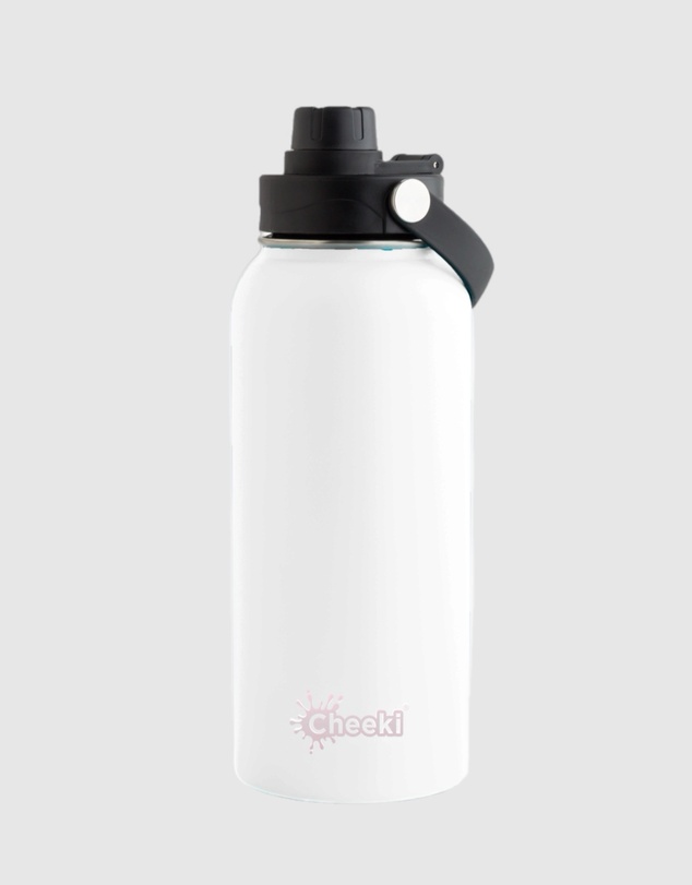 Tolu Australia - 1L Insulated White Water Bottle for Adventurers