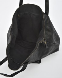 Cobb & Co - Rochester Washed Leather Weekender Bag