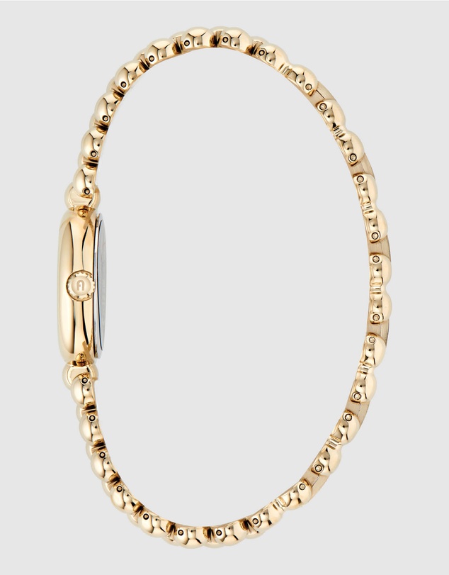 Furla - Delizia Green Yellow Gold-Tone Bracelet Watch
