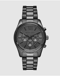 Michael Kors - Lexington Black Chronograph Watch