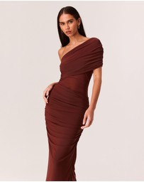 SNDYS - Kimberly One Shoulder Maxi Dress
