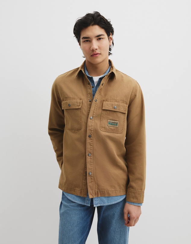 Country Road - Workwear Garment Dyed Canvas Overshirt