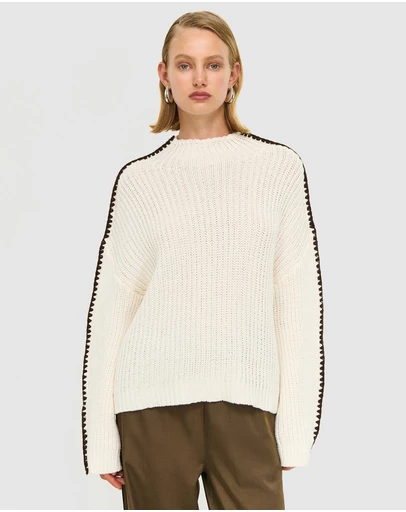 Staple the Label - Finn High Neck Jumper