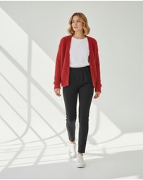 Mossée - Chloe Elastic Waist Work Pants
