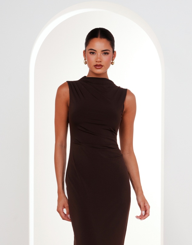 Pilgrim - Zaylee High Collar Maxi Dress