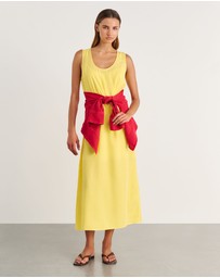 Jag - Nfw Scoop Neck Maxi Dress