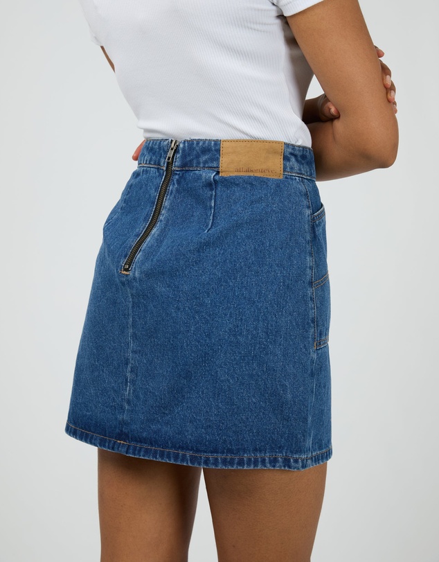 All About Eve - Becca Skirt Heritage Blue