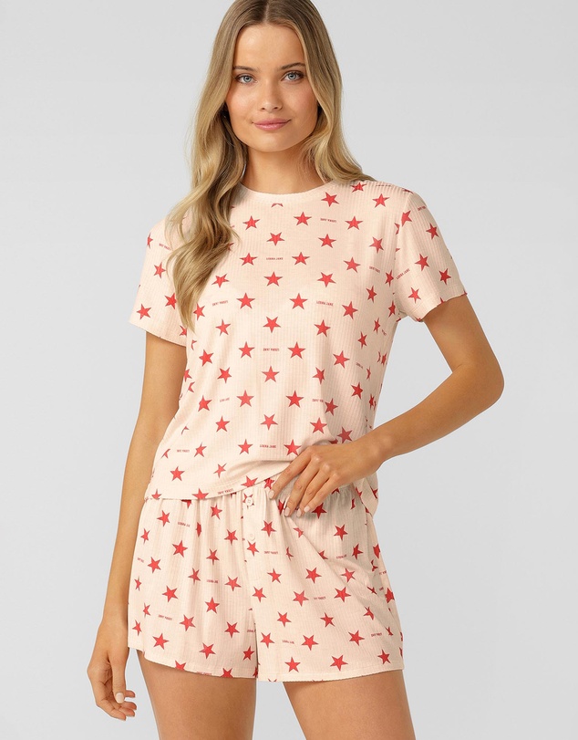 Lorna Jane - Starstruck Rib T-Shirt