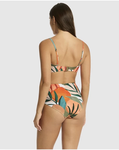 Sea Level Australia - Tropaluxe High Waist Gathered Side Pant