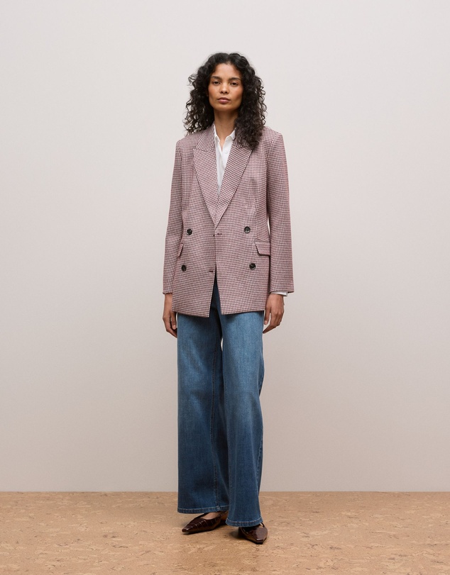 Trenery - Silk Concealed Placket Shirt in White