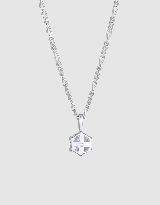 Kuzzoi - ICONIC EXCLUSIVE - Zirconia Pendant Necklace in 925 Sterling Silver