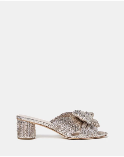 Loeffler Randall - Emilia Pleated Knot Mules