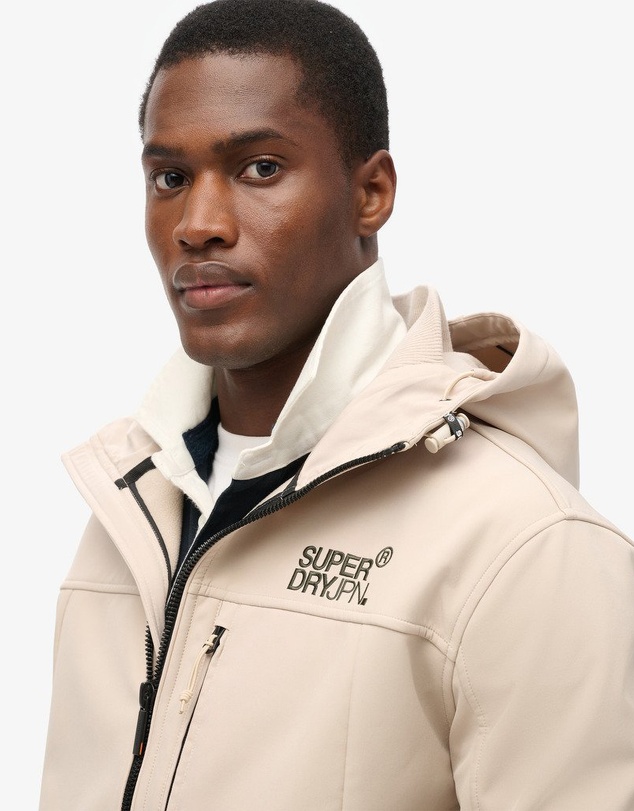 Superdry - Hooded Soft Shell Trekker Jacket
