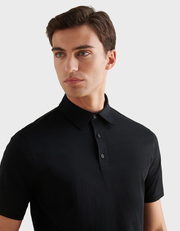 Peckham Rye  - Peckham Rye SS Mercerised Jersey Polo