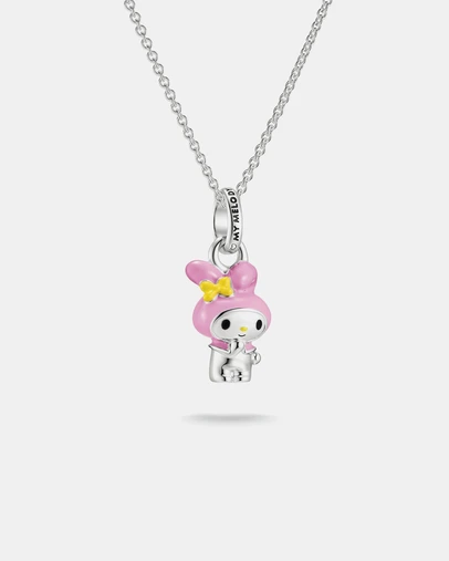 THOMAS SABO - Hello Kitty My Melody Necklace, Silver-Plated