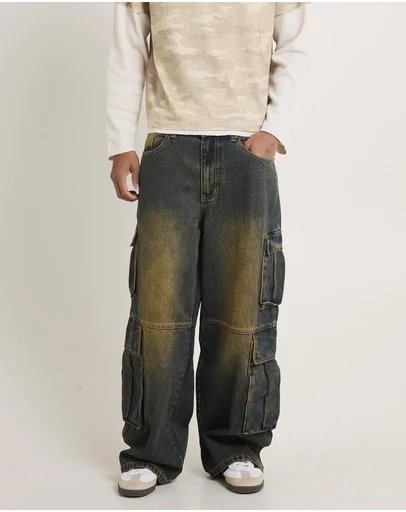 Insight - Society Denim Cargo Jeans