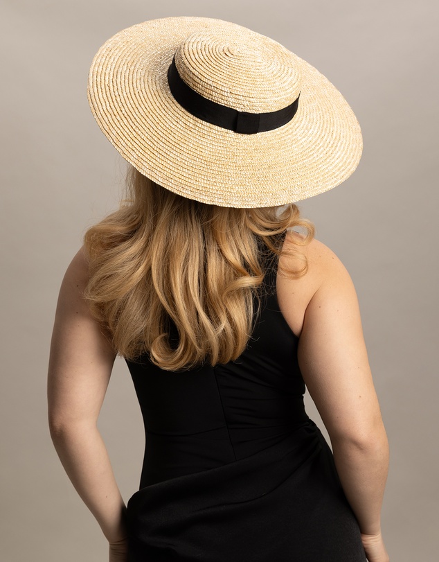 Morgan & Taylor - Camila Racewear Boater in Natural