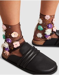 High Heel Jungle - Secret Garden Sock