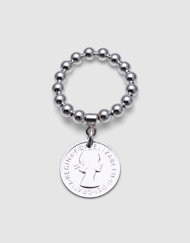 Von Treskow - Stretchy Ring With Coin