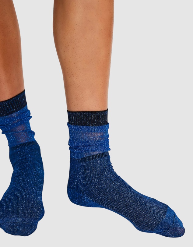 High Heel Jungle - Glitter Shimmery Lights Lurex Socks