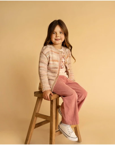 Fox & Finch - Wild Garden Ombre Cardigan - Kids