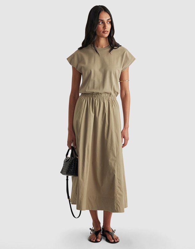 Decjuba - Sadie Spliced Maxi Dress