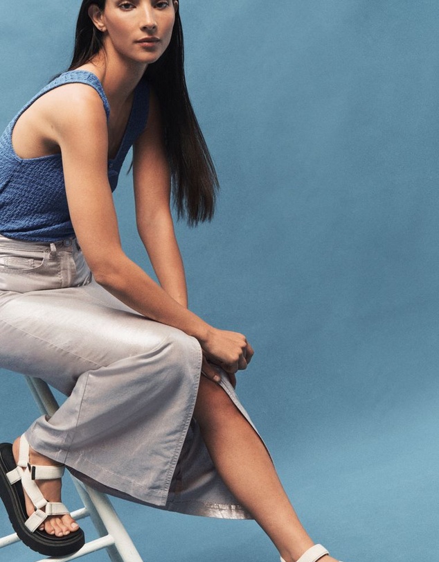 NEXT - Linen Blend Midi Skirt