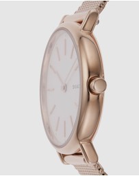 Skagen - Signatur Rose Gold-Tone Analogue Watch SKW2694
