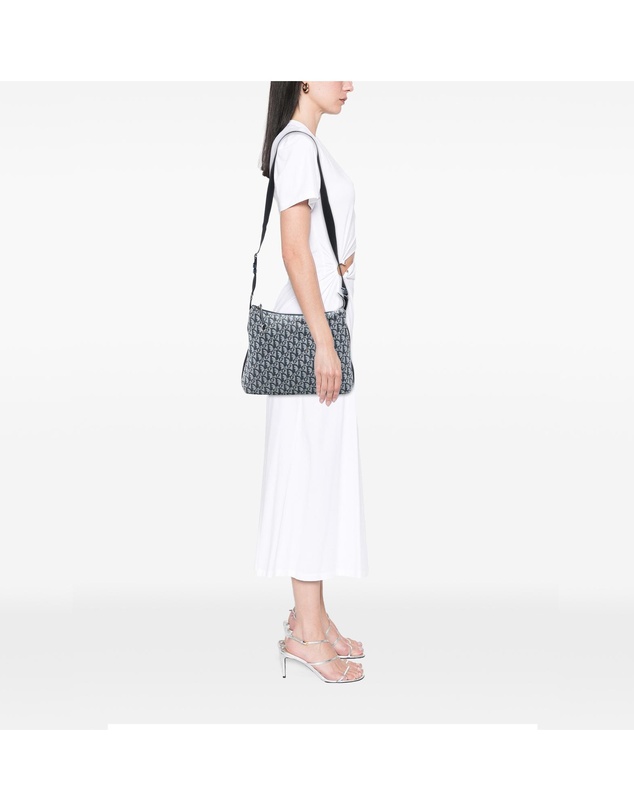 Pre-Loved by Azura Reborn - Pre-Loved Diorissimo Trotter Canvas Crossbody