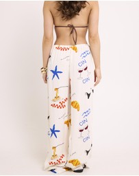 Subtitled - Escape Printed Pants